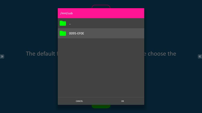 Classic V3 - choosing touch firmware 1