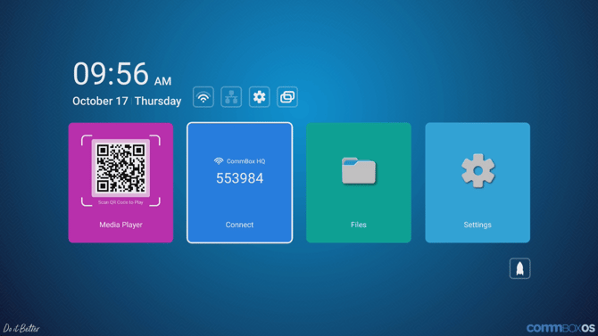 A11 Homescreen